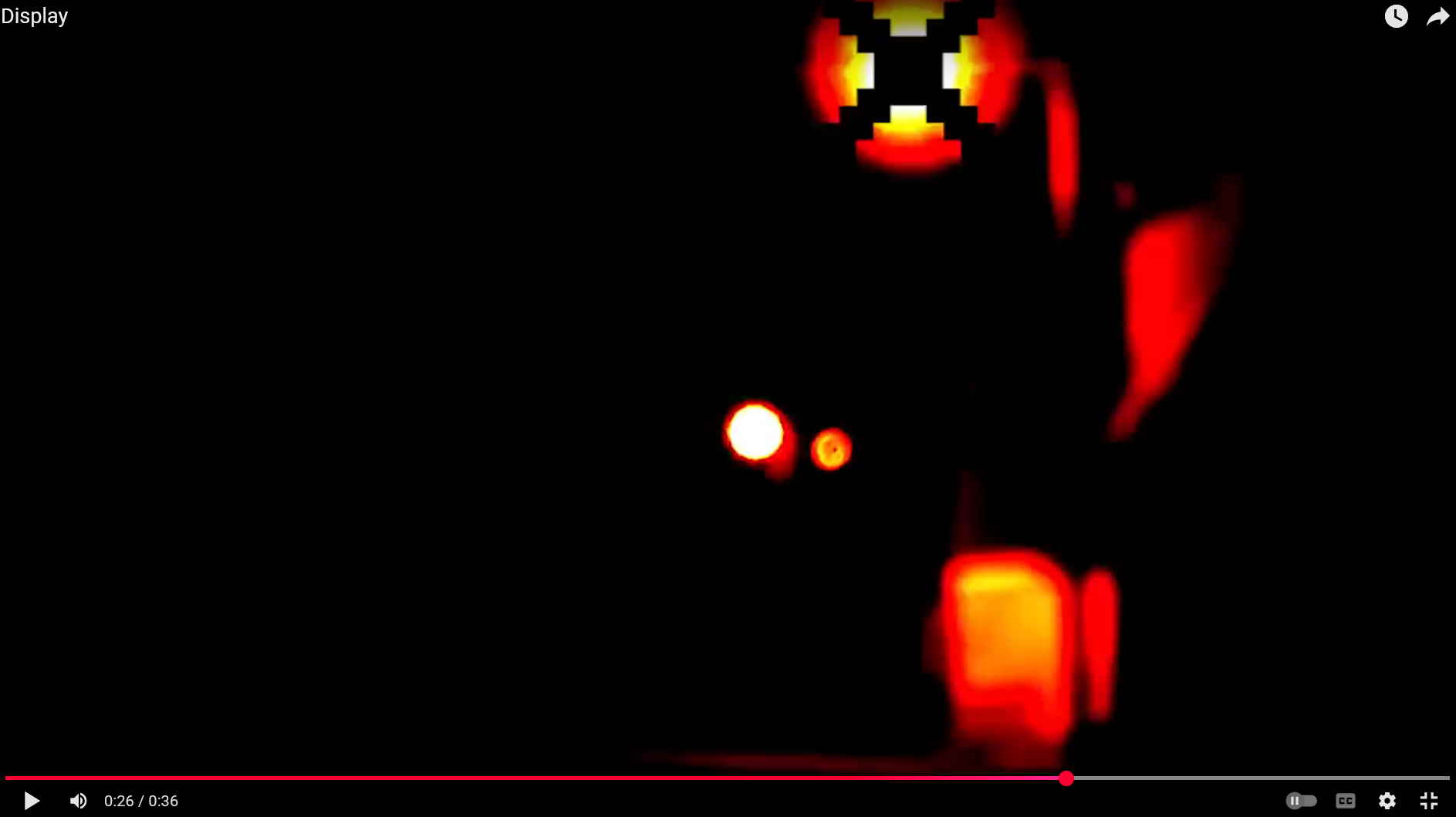 The same glowing eyes