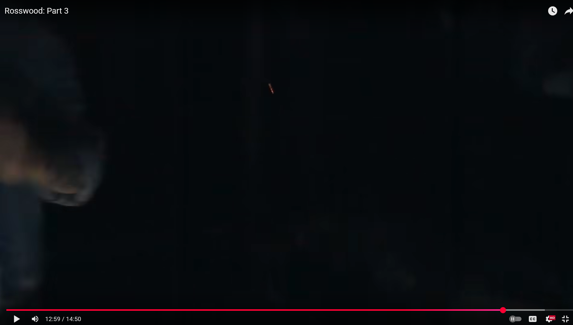 Bright light turns red